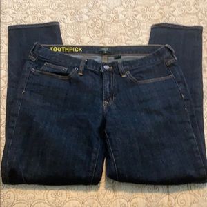 J Crew Toothpick Skinny Jeans